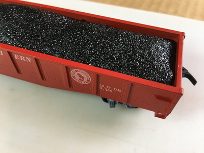 #ad Custom Great Northern Gondola GN 4058 W Coal HO Scale Trains $7.95