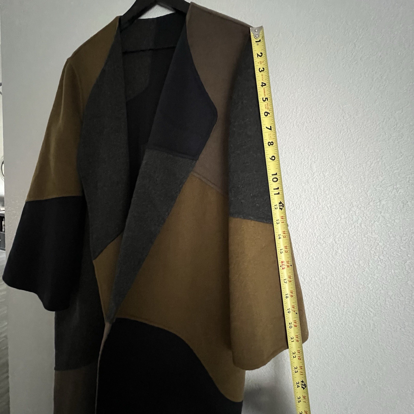 Lafayette 148 Wool Cashmere Patchwork Double Face… - image 4