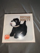 Vintage Sears Roebuck Hopping Scotty Wind Up Dog Toy