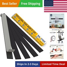 Magnetic Tape 5pk, 1ft x 160mil Magnet Strips with Adhesive Backing. Heavy ...