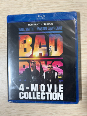 Bad Boys 4 Movie Collection (Blu-ray + Digital, 2024)