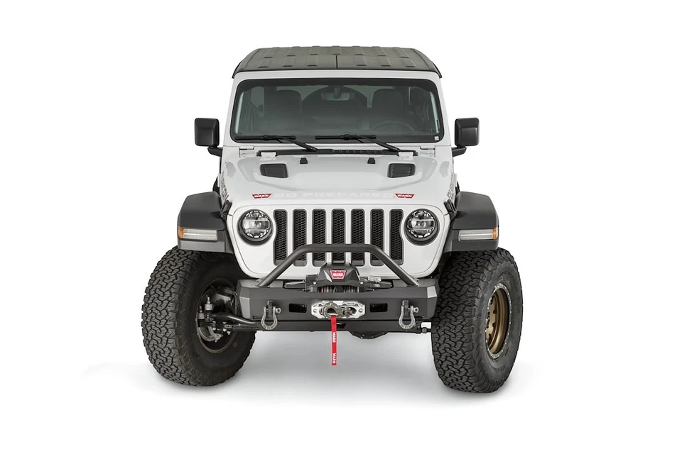 Warn 101330 Elite Series BUMPER JEEP FRONT - Image 4 of 4