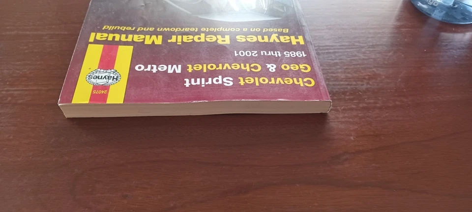 海恩斯维修手册:雪佛兰 Sprint、Geo 和雪佛兰 Metro 1985 - 2001 — 第 4/4 张图片