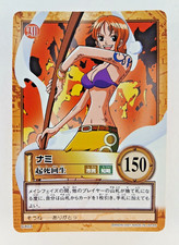 Tarjeta Hyper Battle Nami, Miraculous Comeback C403 - One Piece Carddass 2001 Japón
