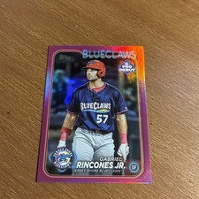 2024 Topps Pro DeBut GABRIEL RINCONES JR  Fuchsia Foil 199/199 -BLUECLAW- #PD-54