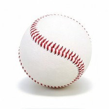 Baseball mit roten N&auml;hten leicht Standard-Baseball griffig f&uuml;r Jugendliche