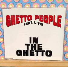 Ghetto People feat. L-Viz In the Ghetto CD Si...