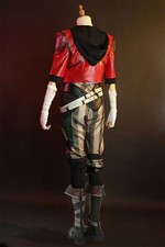 Arcane League of Legends Costume Vi Cosplay Outfit with Costume Shoes for Women