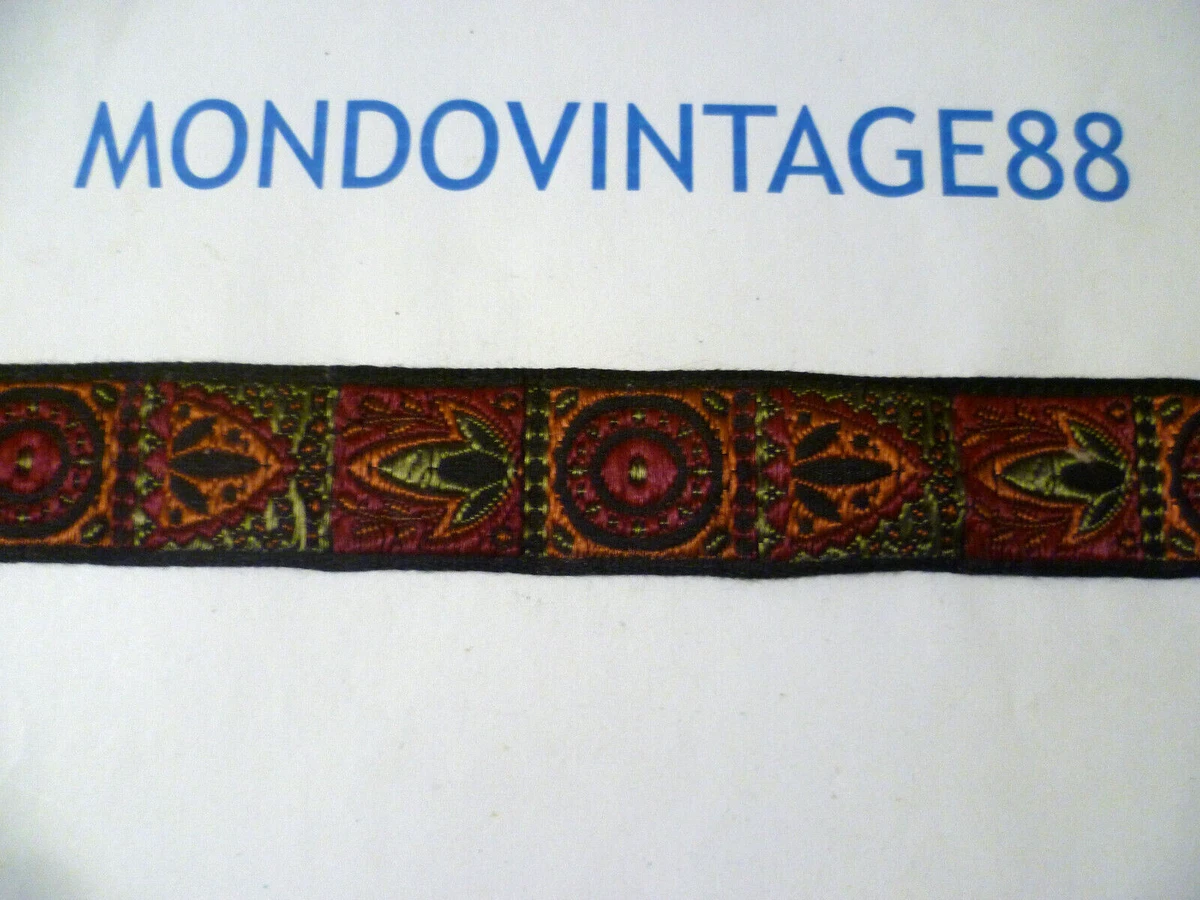 Nastro In Poliestere Berisfords Per Confezioni Regalo - Effetto Rustico, Bordi Colorati, 15 Metri X 15 Mm, Colore Nero