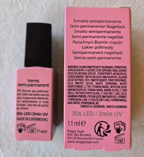Vernis semi-permanent I-Lak neuf kind heart n° 191203 Peggy Sage 11 ml (mon) - Bild 4 von 6