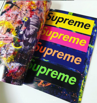 Supreme magazine book vol 6 & sticker set Year 2010 | eBay