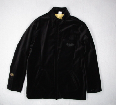 LeBronJames レブロンジェームズ ロゴ トラックジャケット NIKE Nike Jacket Mens Extra Large Black Lebron James Velvet Full Zip