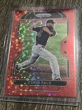Chris Sale 2022 Prizim Red Donut Circles Tier 2 #72/99🔥🔥