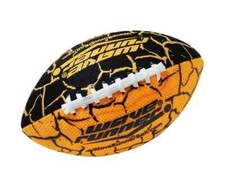 Wave Runner Grip It Football waterproof With Pump 9.2" Neon Orange