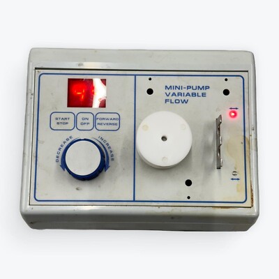 Fisher Mini-Pump Variable Flow Reversible Peristalic Pump, Used