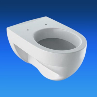 Geberit Renova Wand Flachspül WC Hängetoilette, weiß