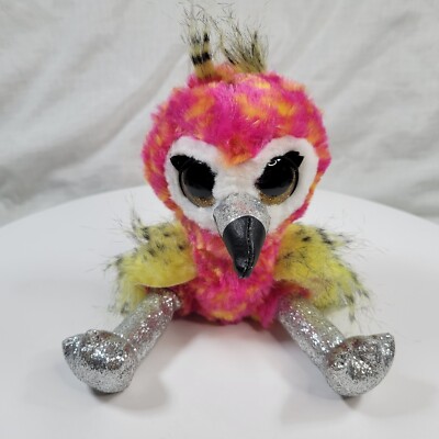 Coco Surprise Plush Neon Fliss Bird Stuffed Animal Toy 7''