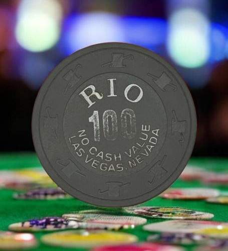 RIO CASINO LAS VEGAS NEVADA $100 NCV CHIP