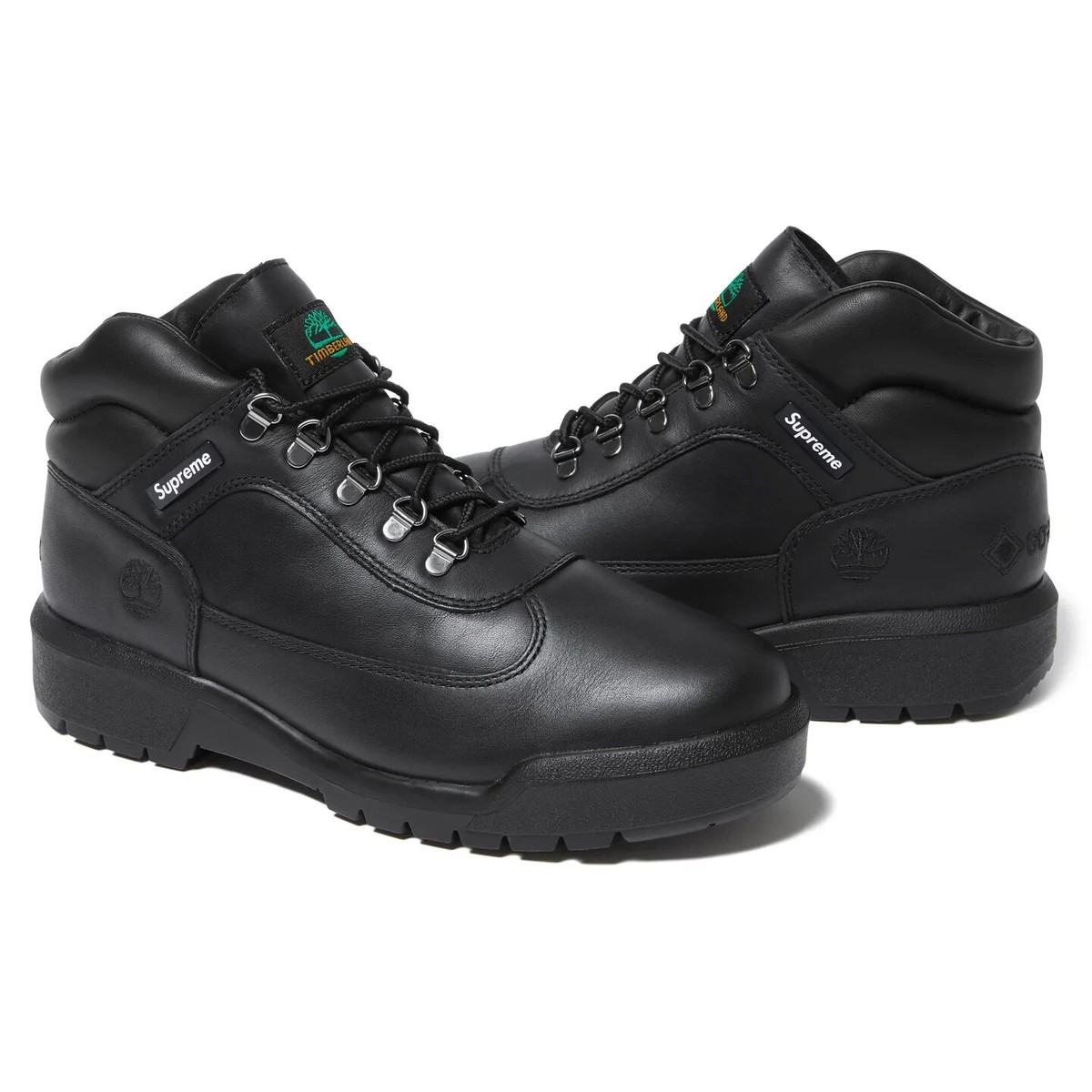 靴 27cm Supreme Timberland Field Boot Black Timberland Field Boot Supreme Black Men's - TB0A1I4B - US