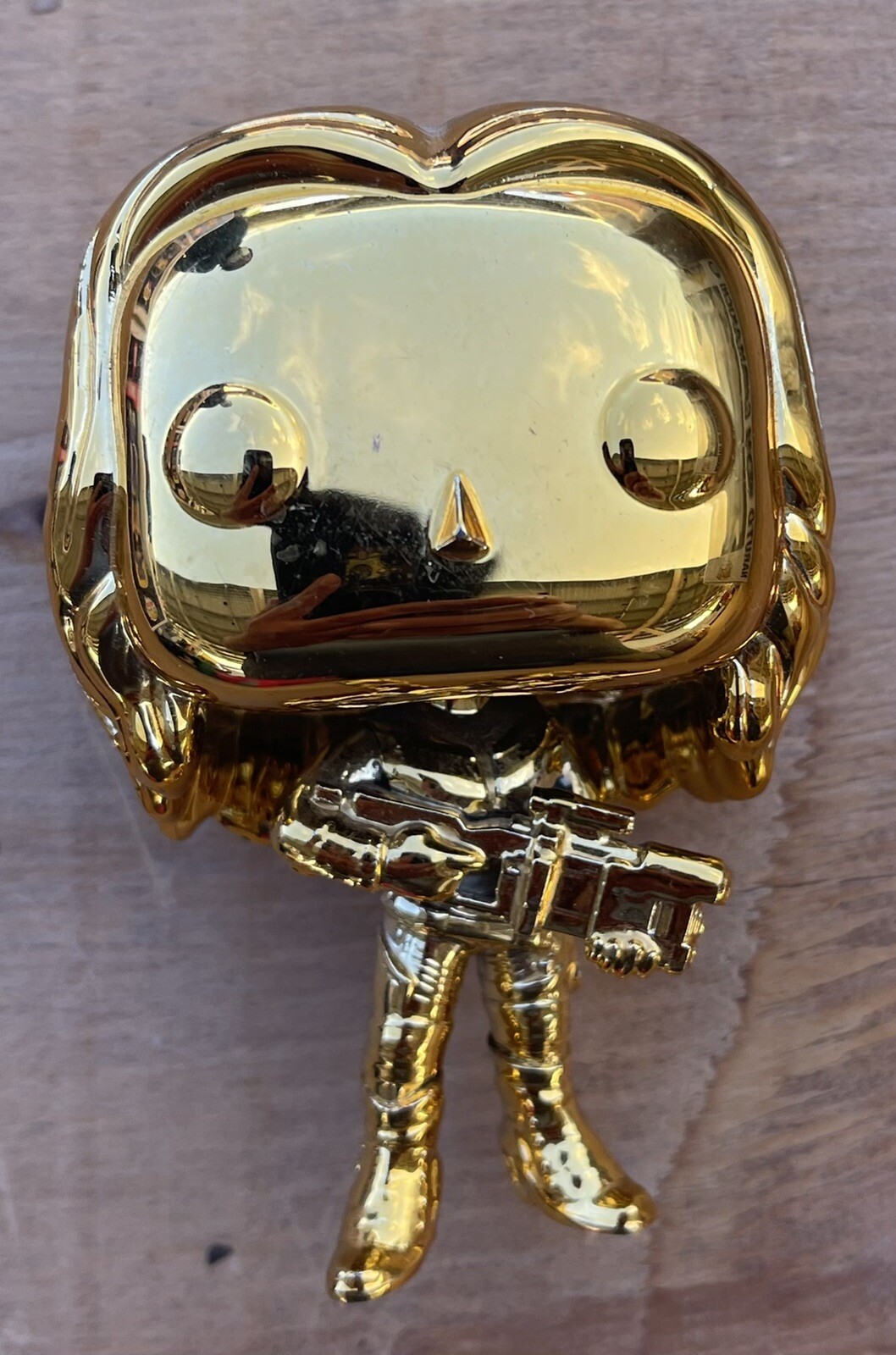 Funko Pop! Marvel Studios Gamora (Gold Chrome) # 382 No Box - Loose Pop