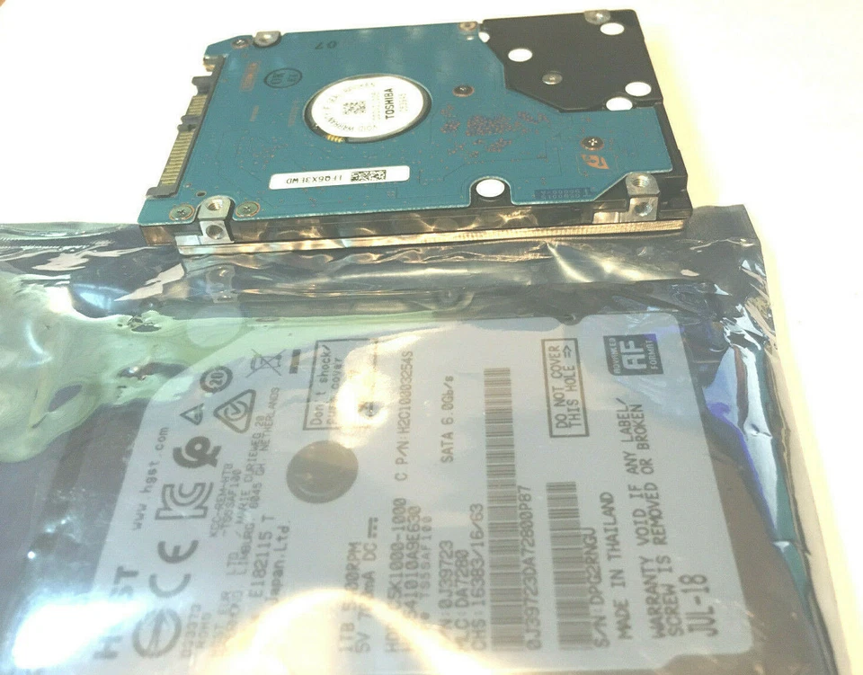 1TB, 750GB, 640GB 500GB 2.5" SATA Hard Drive Laptop with Windows 10 Pro Installe - Image 2 of 2