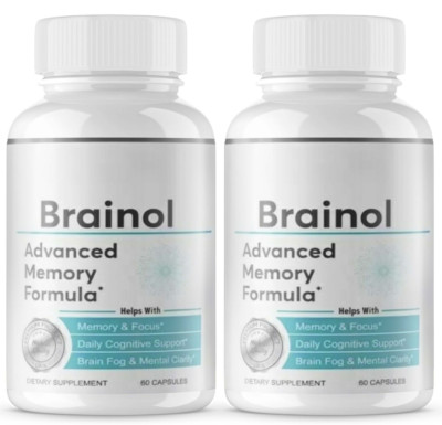 Brainol Advanced Memory Support Adult Dietary Supplement (120 Capsules) 2 PACK