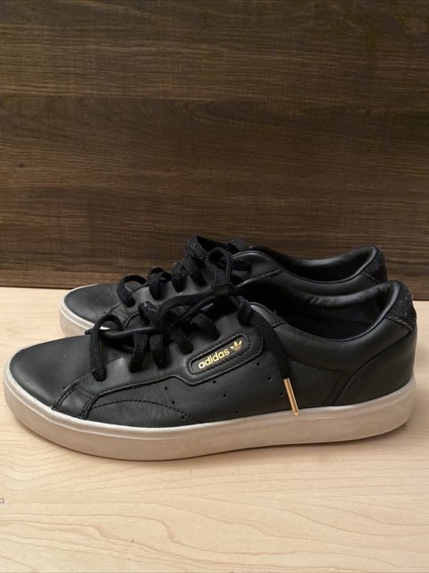 Size 8.5 - adidas Sleek Core Black for 