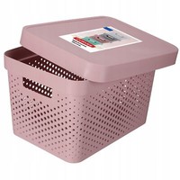 Curver Infinity Eco BehäLter Mit Deckel 17L, Rosa