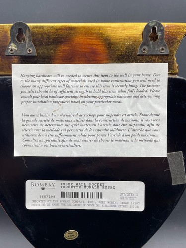 Essex Wandtasche, Vintage Bombay Company of Canada - Bild 5 von 11