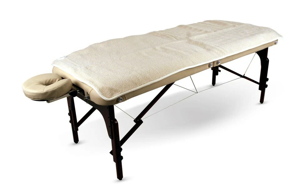 Massage Table Warmer Fleece pad with hand heat controller - Image 3 of 4
