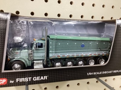 1/64 DCP Peterbilt Dump Truck 379 w/ Mac Dump Five Axel Green | eBay