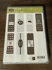Stampin Up Unmounted Stamp Set Its a Wrap Occasions