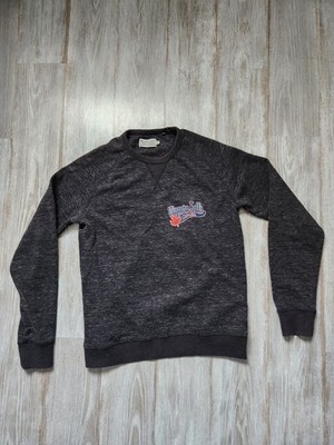 TU Premium Niagara Falls Canada Heathered Gray Sweater Fleece Lined Sz S