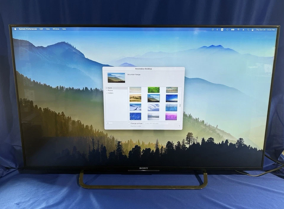 Smart TV Sony Bravia 49" 4K XBR-49X830C con control remoto - Parcialmente probado - Leer Foto 2 de 4