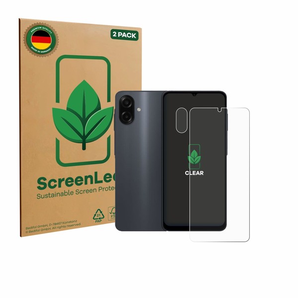 2X Screenleaf Displayschutzfolie FüR Samsung Galaxy A07 (Display+Kamera)-image