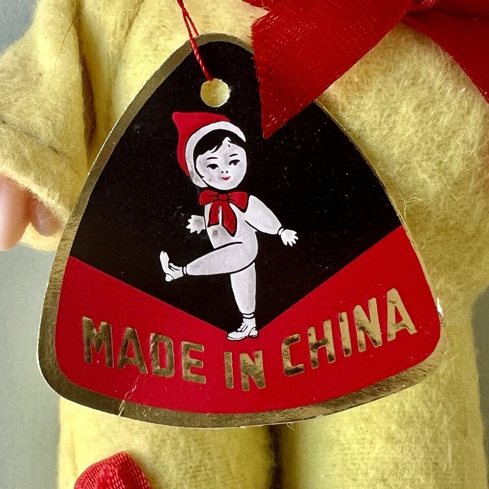 Mini poupée vintage 70s Red China DM787 Révolution Culturelle Chinoise 16cm - Photo 3/4