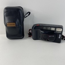 Canon Sure Shot Supreme Point & Shoot Film Camera 38mm f/2.8 Lens W/ Case Tested