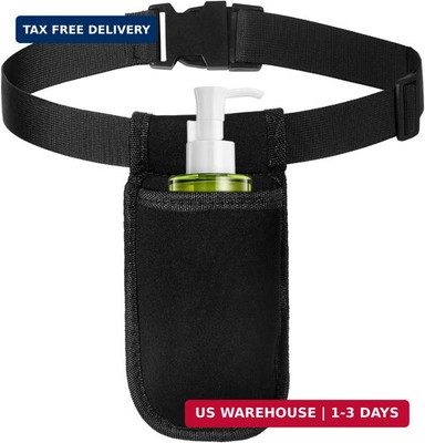 Thinp Massage Oil Holder Belt, Massage Bottle Bag Massages Therapist Bag with Ad