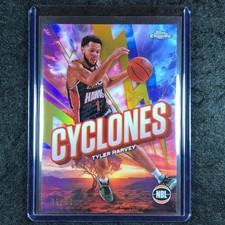 2024-25 Topps Chrome NBL TYLER HARVEY Cylcones Gold 15/50 #8