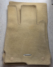 original Mercedes-Benz Velours Fußmatten Satz beige S-Klasse W221 kurz gepflegt original Mercedes-Benz Velours Fußmatten Satz beige S-Klasse W221 kurz gepflegt