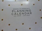 Ashley G Blue Sky 2026 -2027 tabbed Weekly/Monthly Planning Calendar 8.5" 11" — photo 9