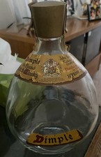 John Haig Dimple Scotch Whisky Bottle  Vintage,