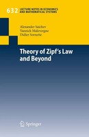 Theory Of Zipf's Law And Beyond Alexander I. Saichev (U. A.) Taschenbuch Xii
