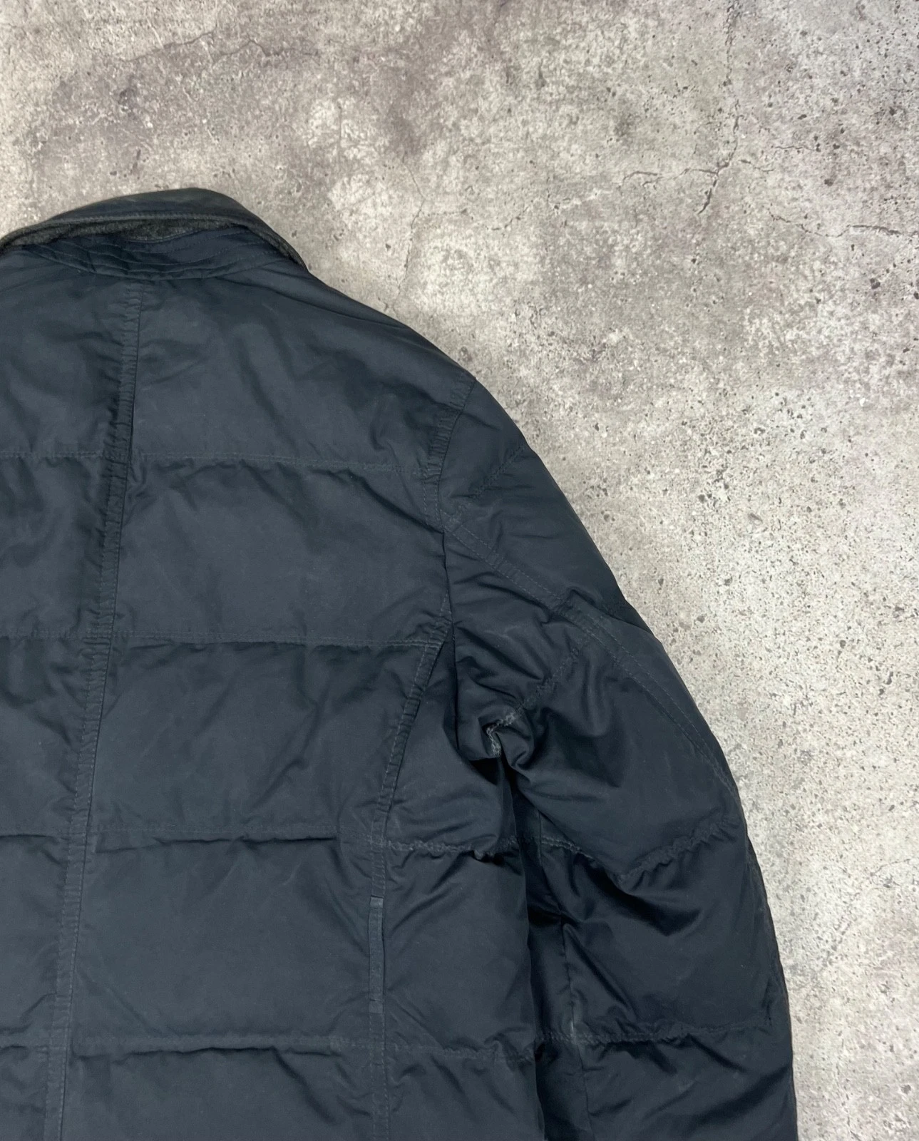 Ermenegildo Zegna Goose Down Jacket Navy Men's size 50 - product detail image 20