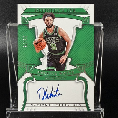 #ad Derrick White 2022 23 Panini National Treasures Definitive Ink Auto 23 75 $49.99