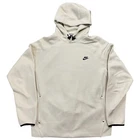 NWT mens small tall/ST nike Tech Fleece Pullover Hoodie Light Khaki FB8016-234