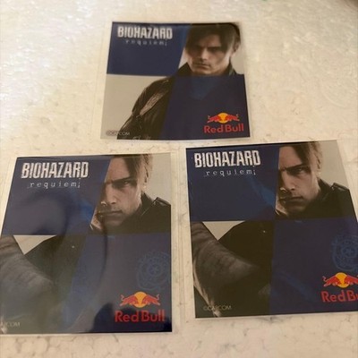 Resident Evil Requiem Red Bull Collaboration Sticker Leon