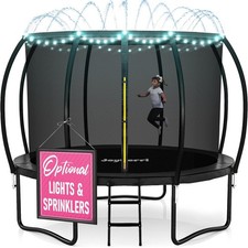 Upsurge Trampoline Outdoor - ASTM Certified Safe 8Ft 10Ft 12Ft 14Ft 15Ft 16Ft...