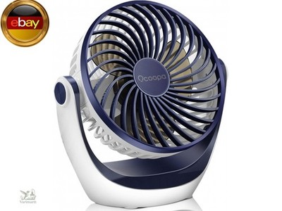 OCOOPA USB Ventilator, Ventilator klein Tischventilator mit starkem Luftstrom
