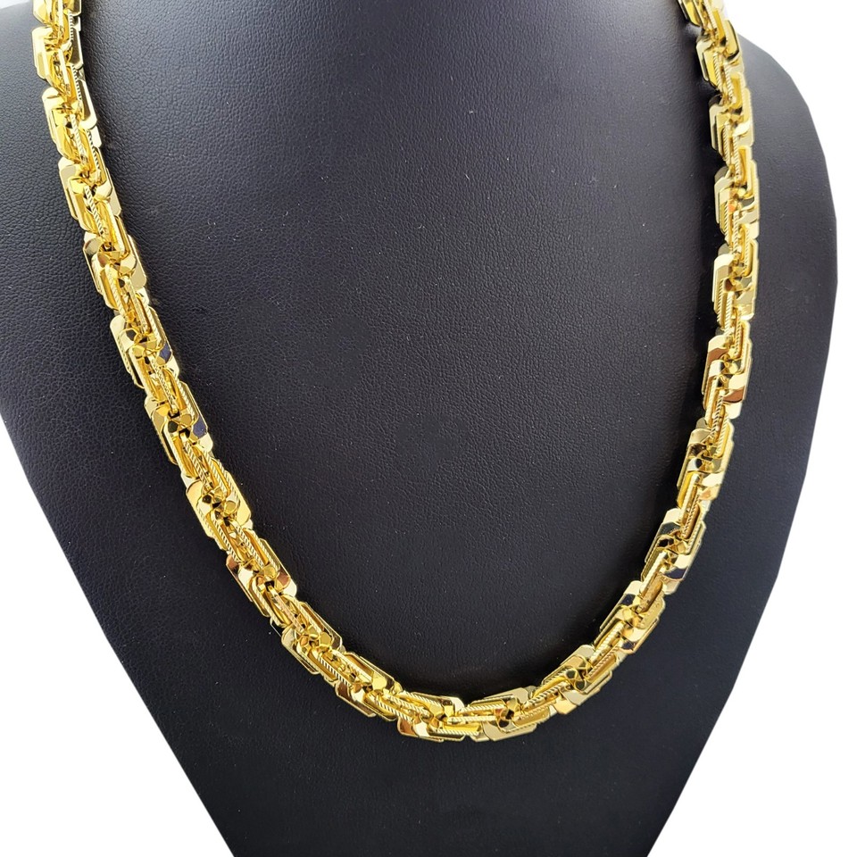 High-End Brass 14K Stamped 8mm 9